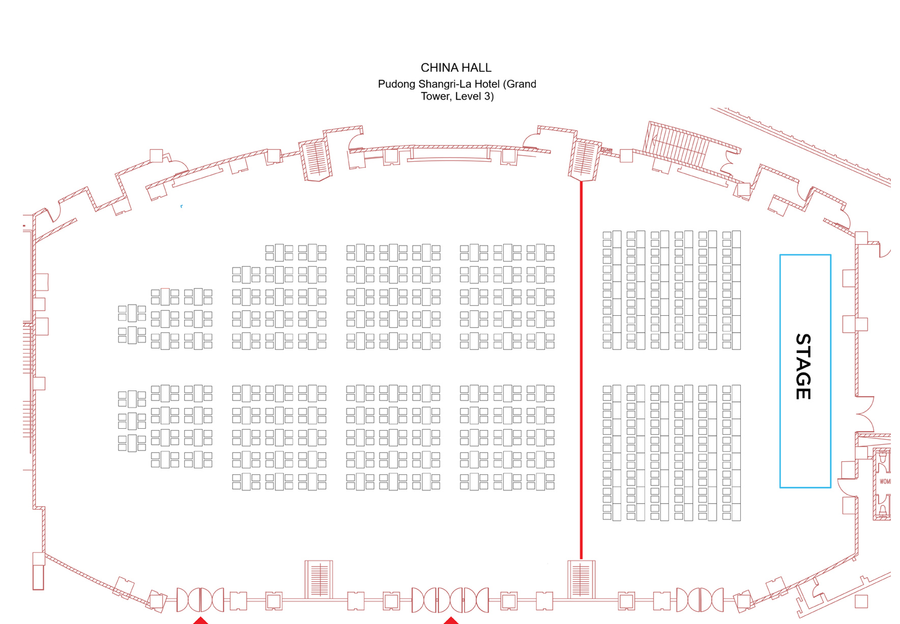 Booths Floor Plan